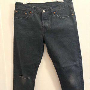 LEVI'S 501 Original Fit Cropped Jean Women